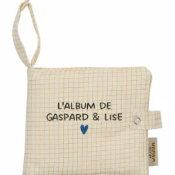 Mini album photo Gaze Petits Carreaux (personnalisable)