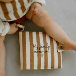 Mini album photo Rayures Larges (personnalisable)