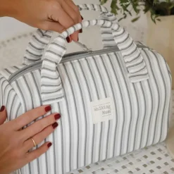 Mini Bag Botton Rayures