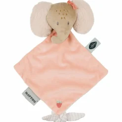 Mini doudou attache sucette Oli L'éléphant (19 cm)