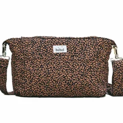 Mini organisateur de poussette Léopard noir