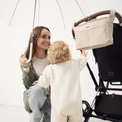 Mini organisateur de poussette Imper' latte