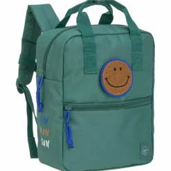 Mini Sac à dos carré Little Gang Vert foncé