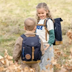 Mini Sac à dos Outdoor Little Gang Bleu marine