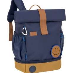 Mini sac à dos Rolltop Little Gang Bleu marine