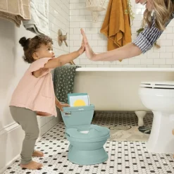 Mini toilette avec réducteur Vert