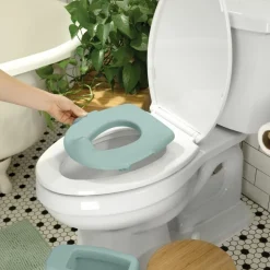 Mini toilette avec réducteur Vert
