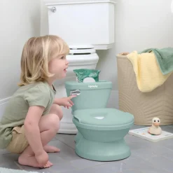 Mini toilette avec réducteur Vert