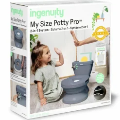 Mini toilette avec réducteur Bleu