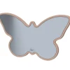 Miroir Papillon en bois Dusty Rose