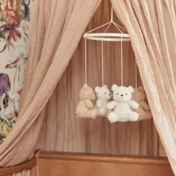 Mobile bébé Teddy Bear Natural-Biscuit