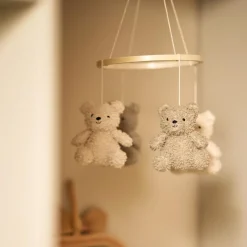 Mobile bébé Teddy Bear Olive Green-Naturel