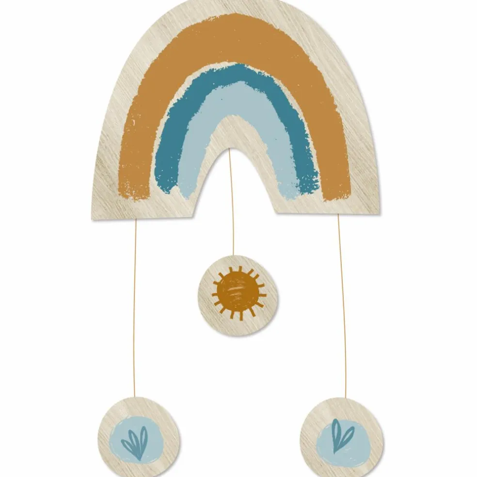 Mobile décoratif en bois Isidore