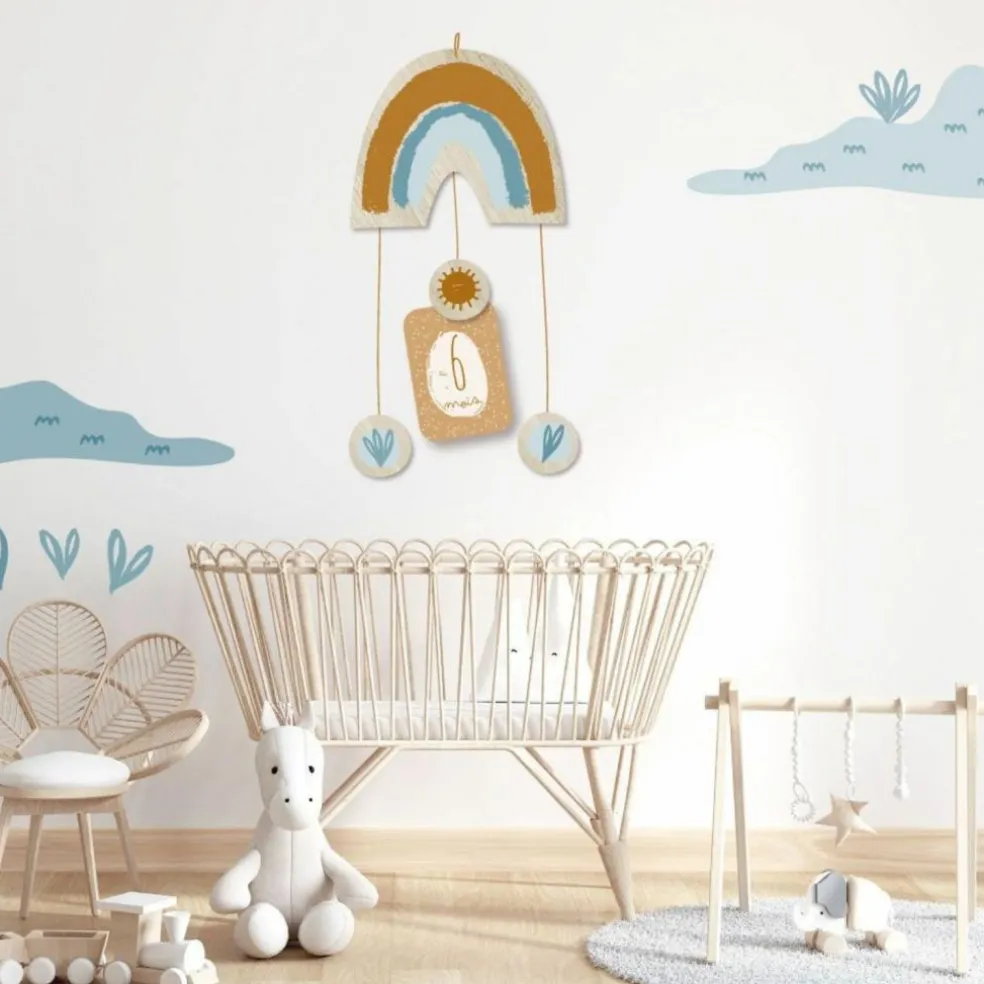 Mobile décoratif en bois Isidore