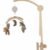 Mobile musical avec bras en bois Orso et Fluffy