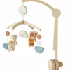 Mobile musical en bois Babou & Kendi