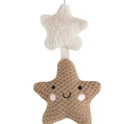 Mobile musical Heaven clay-warm linen