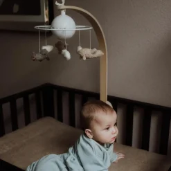 Mobile pour bébé en bois Liva Oie blanc