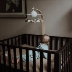 Mobile pour bébé en bois Liva Oie blanc