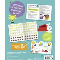 Mon cahier de gommettes - Je vais sur le pot