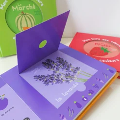 Mon livre des odeurs et des couleurs - les fruits