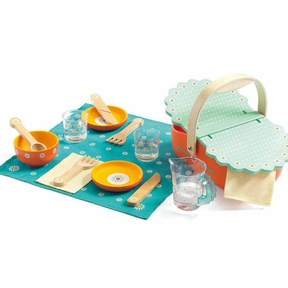 Mon panier pique-nique en bois