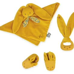 Mon premier coffret de naissance ocre (3 pièces)