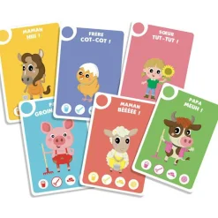 Mon premier jeu de 6 familles : en route pour la ferme !