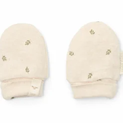 Moufles de naissance Green Leaves