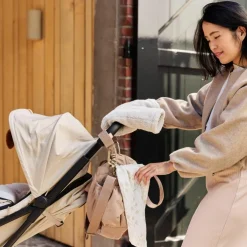 Moufles pour poussette Teddy Natural