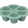 Moule de congélation multi portions silicone Sage green (6 x 150 ml)