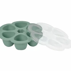 Moule de congélation multi portions silicone Sage green (6 x 150 ml)