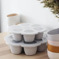 Moule de congélation multi portions silicone light mist (6 x 90 ml)