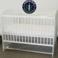 Moustiquaire intégrale adaptable (pour lit 60 x 120 et 70 x 140 cm)