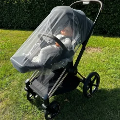 Moustiquaire pour poussette bébé MOSKITO PREMIUM dark grey