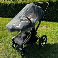 Moustiquaire pour poussette bébé MOSKITO PREMIUM dark grey