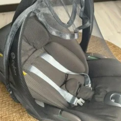 Moustiquaire pour siège-auto bébé MOSKITO LUXE dark grey