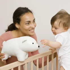 Nathan l'Ours Blanc Les Animaux Musicaux