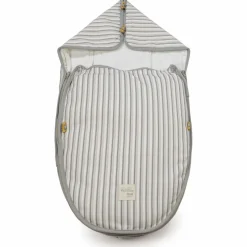 Nid d'ange chancelière Siege Auto Groupe 0 Été Botton Rayures