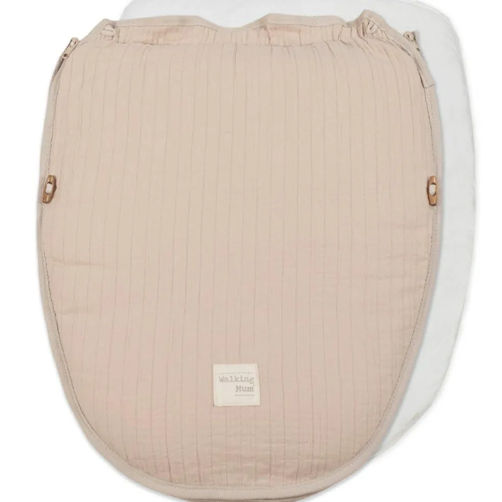 Nid d'ange et chancelière pour siège-auto Groupe 0 Été Apricot