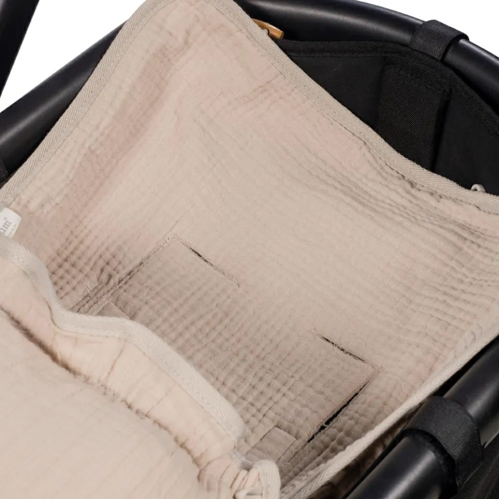 Nid d'ange et chancelière pour siège-auto Groupe 0 Été Apricot