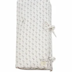 Nid d'ange et couverture Botton Fleurs