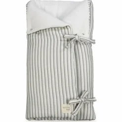 Nid d'ange et couverture Botton Rayures