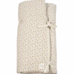 Nid d'ange et couverture Coeurs Poppy Cannelle