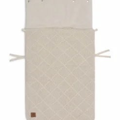 Nid d'ange passe sange Check Knit Oatmeal (groupe 0+)