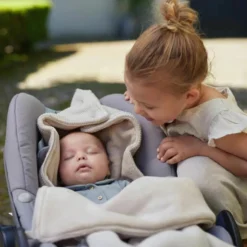 Nid d'ange passe sangle Basic Knit Stone Nougat