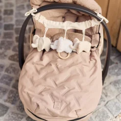 Nid d'ange passe sangle Embossed Milky Coffee (groupe 0+)