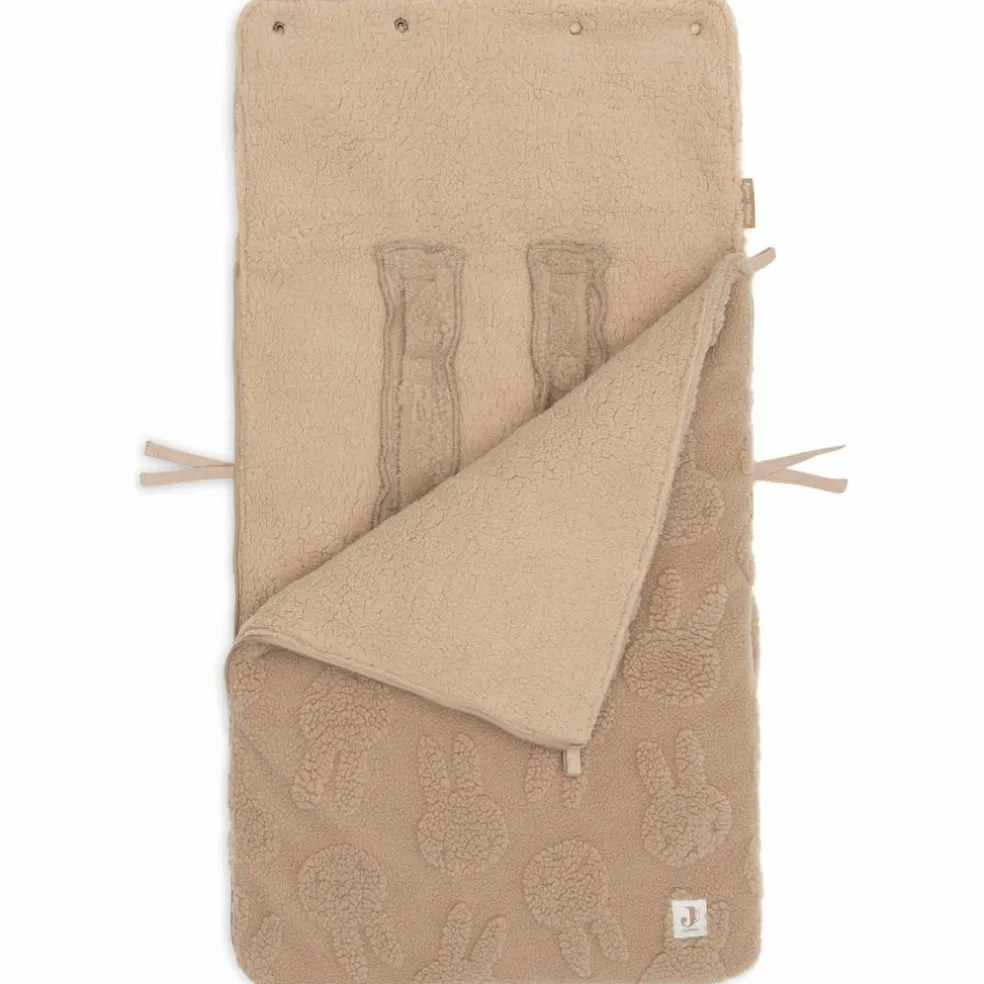 Nid d'ange passe sangle Miffy Jacquard Teddy Biscuit (groupe 0+)