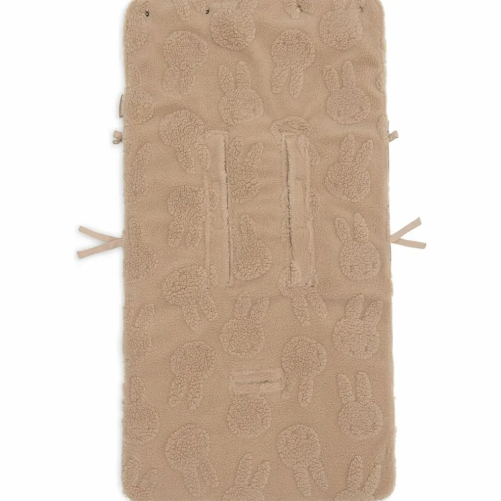 Nid d'ange passe sangle Miffy Jacquard Teddy Biscuit (groupe 0+)