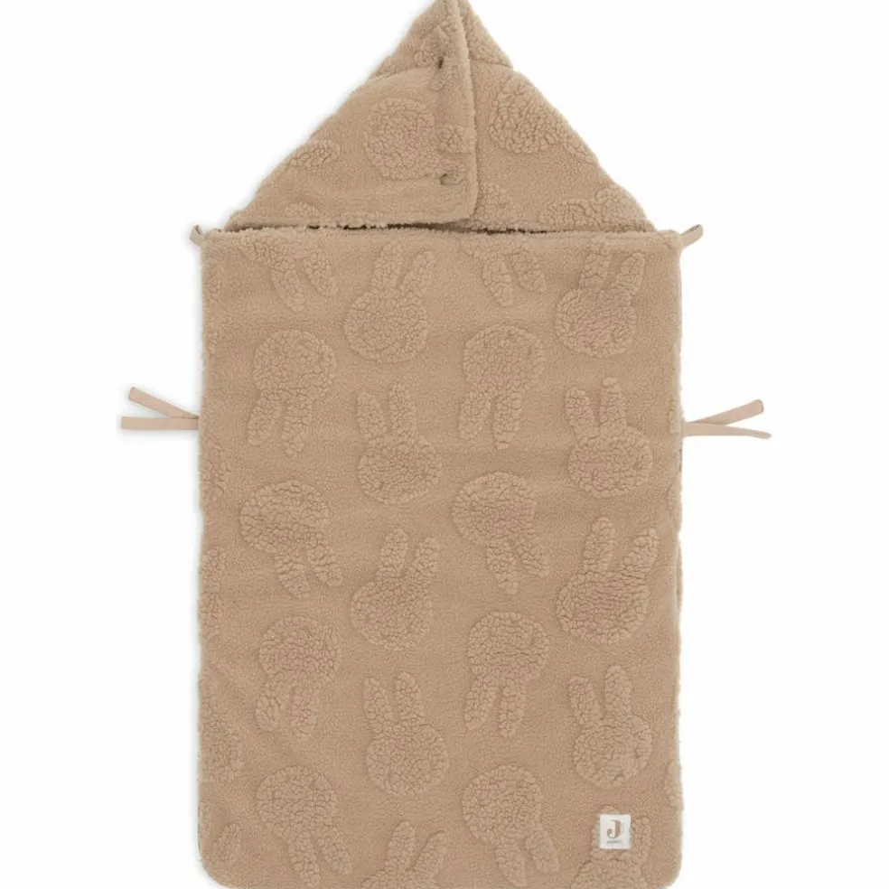 Nid d'ange passe sangle Miffy Jacquard Teddy Biscuit (groupe 0+)